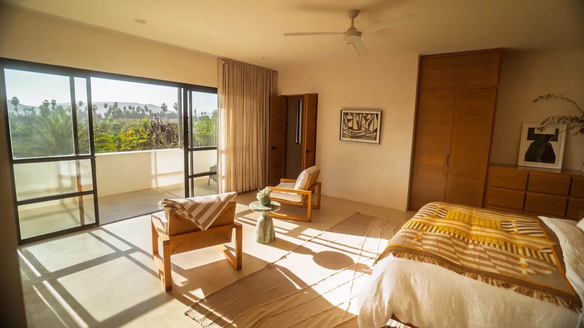 casa1 bedroom upstairs - Rancho 4 Patas